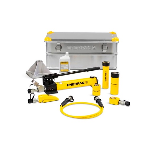 [HC164176] ENERPAC JGO 4 CILINDROS Y     BOMBA HID 10TON C/CJ SC10HTB