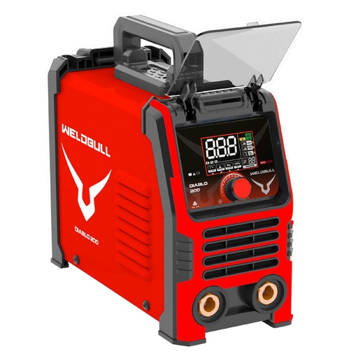 [HC164312] WELDBULL SOLDADOR INVERSOR    200A 110/220V DIABLO BORNE 1/2