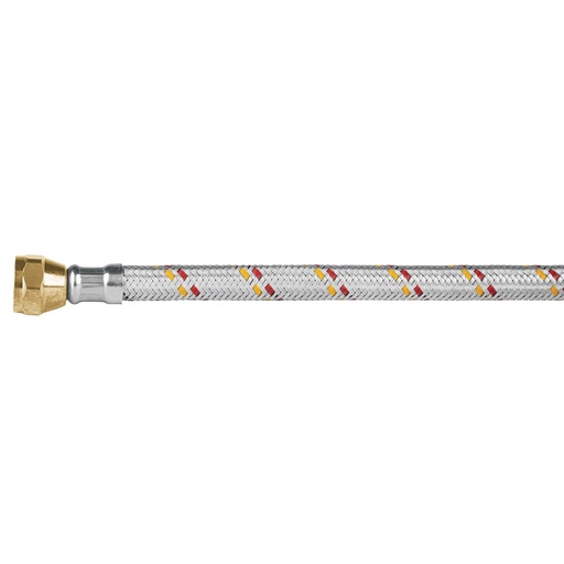 [HC13815] FOSET MANGUERA FLEXIBLE       P/GAS 3/8"X100CM ALUM FGA-10P