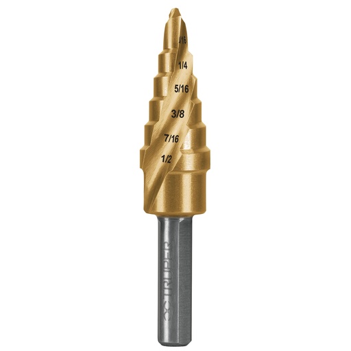 [HC159489] TRUPER BROCA ESCALONADA       3/16"-1/2" TITAN 6ESC BES-6X