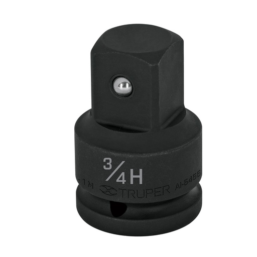 [HC159082] TRUPER ADAPTADOR D/IMPACTO    3/4"H X1"M AC AL CR AI-5455