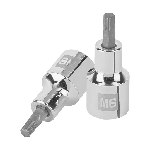 [HC157479] TRUPER DADO 1/2"XM6 PUNTA     CORTA BRISTOL D-1206-BC