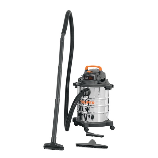 [HC157802] TRUPER ASPIRADORA 5GAL 4HP    INOX LIQUIDOS-SOLIDOS ASP-5X