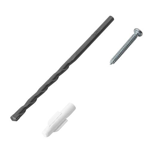 [HC159004] FIERO TAQUETE 3/16" 20PZ      C/PIJAS#6 Y BROCAS PQ TQ-3/16J