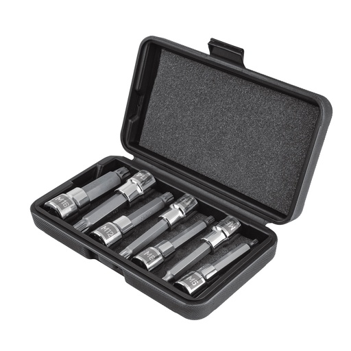 [HC159419] TRUPER JGO DADOS 1/2" 7PZ     D/PTA LARGA JD-1/2X7-BL