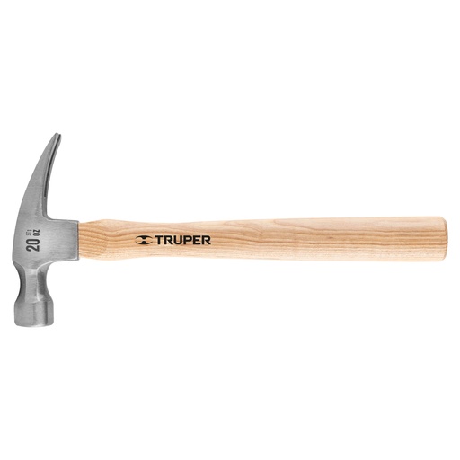 [HC14128] TRUPER MARTILLO UNA RECTA     20OZ PULIDO MGO MADERA MAR-20