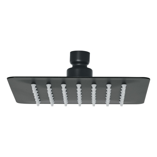 [HC159529] FOSET REGADERA CUADRADA 6"    NGA AC.INOX S/BRAZO R-414SM