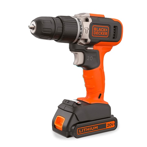 [HC157201] B&D ROTOMARTILLO ATORN 3/8"   20V 2VEL BCD704C1-B3