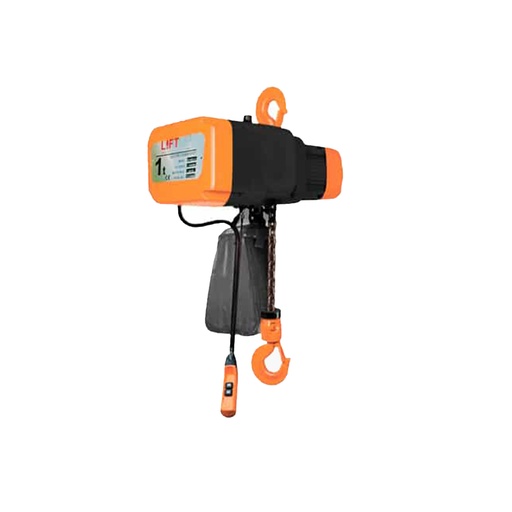 [HC157595] LIFTUP POLIPASTO ELECT        D/CADENA 500KGX6MT TRIF D/GANC