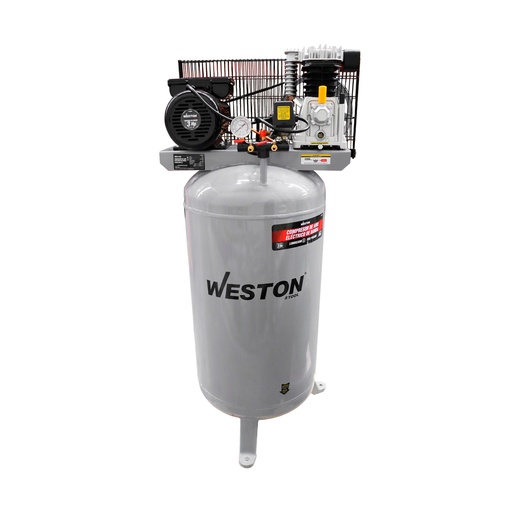 [HC160179] WESTON COMPRESOR D/AIRE       200LT 3HP 115PSI ELECT D/BANDA