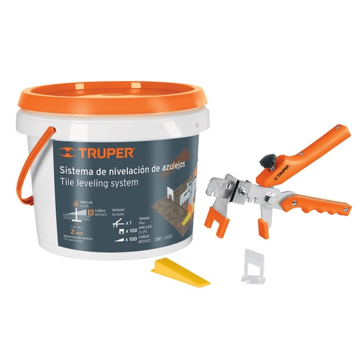 [HC155886] TRUPER SISTEMA DE NIVELACION  P/AZULEJO SN-KIT3