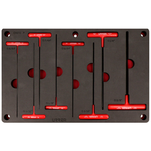 [HC149625] URREA JGO LLAVES HEX T 8PZ    STD CH272P