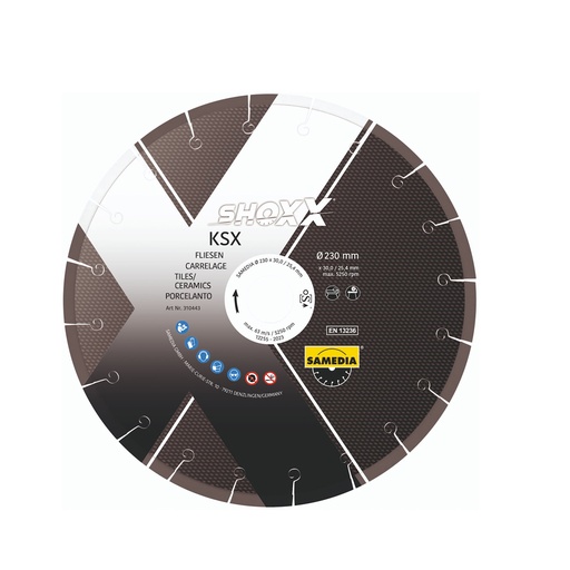 [HC162066] SAMEDIA DISCO DIAM            SEGMENTADO 20" GX13 SHOXX 3103