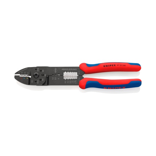 [HC160965] KNIPEX ALICATE P/CRIMPAR      TERMINALES 97 22 240 SB