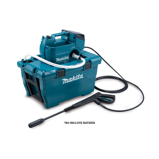 [HC157262] MAKITA HIDROLAVADORA 80BAR    18V+18V 380L/H S/BAT DHW080ZK