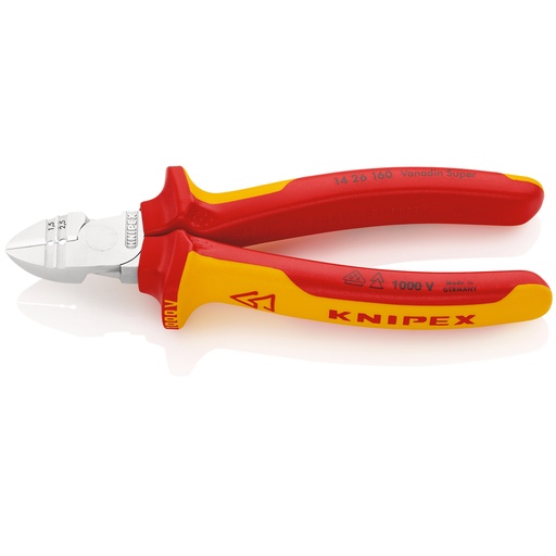 [HC162628] KNIPEX PINZA PELACABLE CTE    DIAGONAL 175MM 14 26 160