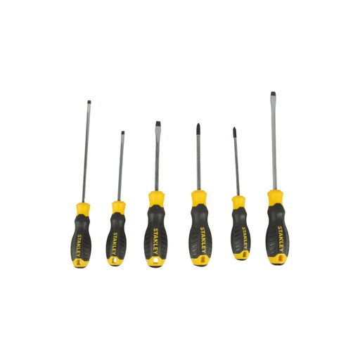 [HC159922] STANLEY JGO DESTORNILLADORES  6PZ PLANOS-CRUZ STMT60060L-LA