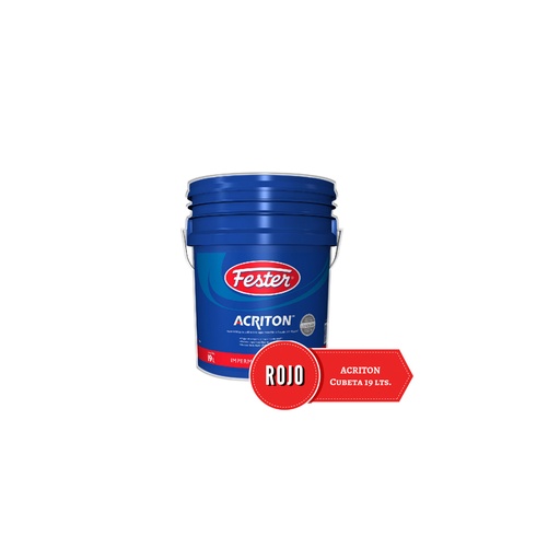 [HC164772] FESTER ACRITON PROSHIELD MAX  04AÑOS ROJO 19LT 2970393