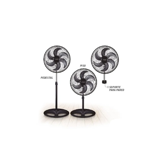 [HC164949] AKSI VENTILADOR 3 EN 1        18" 75W 3 VEL PLAST.