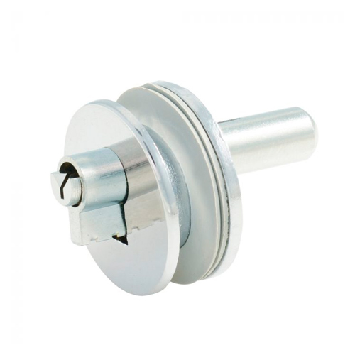[HC119468] LOCK CERRADURA VITRINA CROMO  BRILL TETRA 26CM