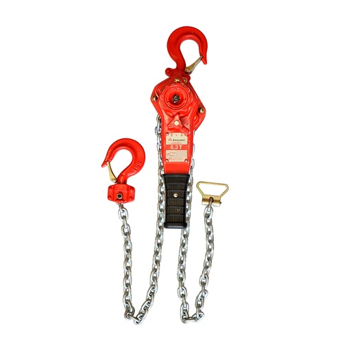 [HC67127] AMENABAR POLIPASTO D/PALANCA  6.3TONX1.5M 2RAM AP630