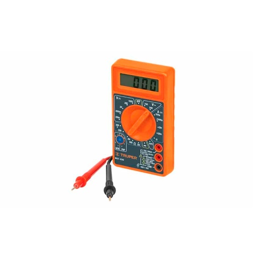 [HC16606] TRUPER MULTIMETRO DIGITAL MUT-830 ESCOLAR