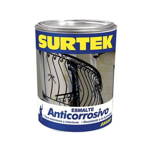 [HC125810] SURTEK ESMALTE ANTICORR NEGRO 250ML