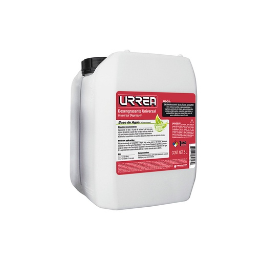 [HC96795] URREA DESENGRASANTE ECO15 5L BASE AGUA BIODEGRADABLE