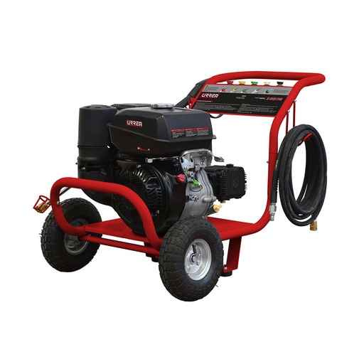 [HC95773] URREA HIDROLAVADORA HG909 9.5HP3600PSI  GAS MOTOR 4T