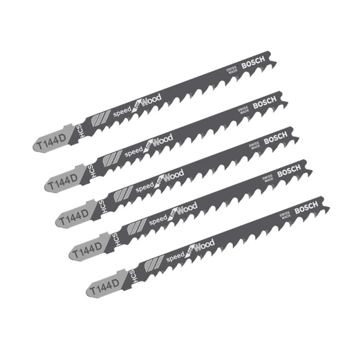 [HC96127] BOSCH SEGUETA T144D HCS 4-50MM P/MADERA 5PZ