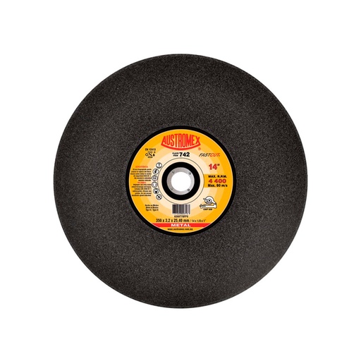 [HC20294] AUSTROMEX DISCO DE CORTE      P/METALES SOLIDOS 742