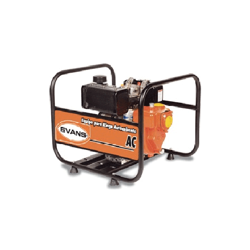 [HC08081] EVANS MOTOBOMBA DIESEL 6HP P/ RIEGO AC2MD0600TH