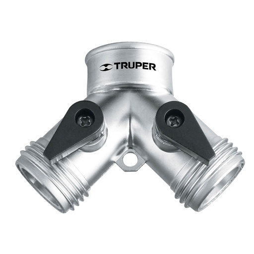[H654301] TRUPER ADAPTADOR AD-2 3/4" "Y" P/MANGUERA CROMO