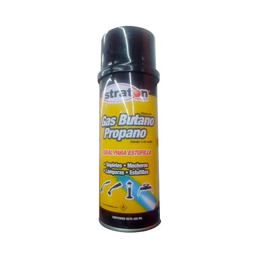 [HC62227] STRATON CILINDRO D/GAS NGO    400ML 1/4VT P/ESTUFILLA