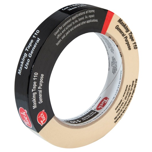 [CM00027] TUK MASKING TAPE 110          18MMX50M NGO USO GRAL