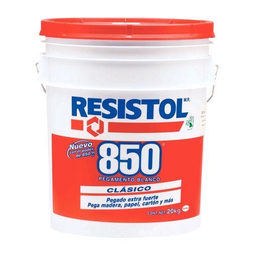 [H132210] RESISTOL 850 PRO 20KG BLANCO