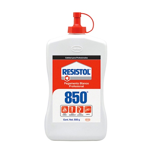 [H132207] RESISTOL 850 PRO 500GM BLANCO