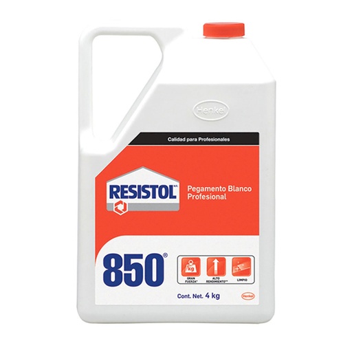 [H132209] RESISTOL 850 PRO 4KG BLANCO