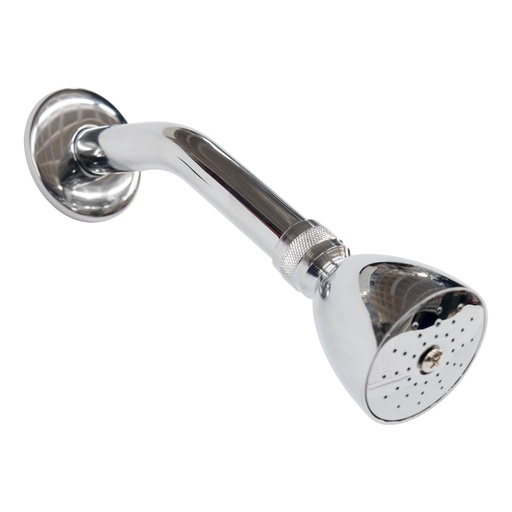 [H504168] URREA REGADERA CROMO          C/BRAZO-CHAP 295B
