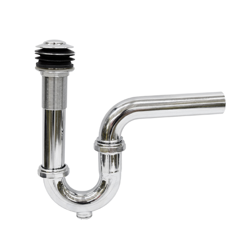 [H533259] URREA CESPOL P/LAVABO LATON   CROMO ECON 207