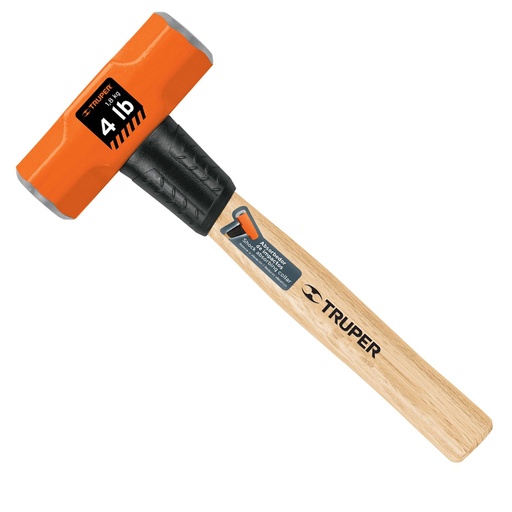 [H254113] TRUPER MARRO OCTAGONAL 4LB    MANGO 12" PROT TERMOPLASTICO