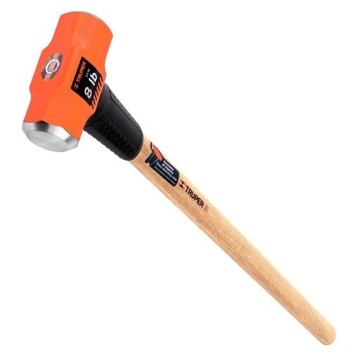 [H254115] TRUPER MARRO MD-8M 8LB MGO 36" C/PROTECTOR TERMOPLASTICO