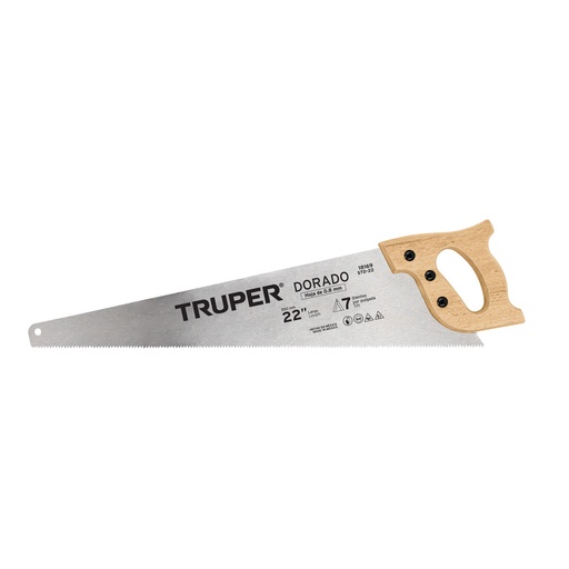[H251378] TRUPER SERRUCHO 22" 18169     STD-22 DPP7 DORADO