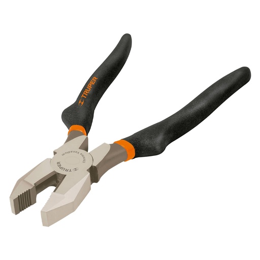 [H256714] TRUPER PINZA ELECTRICISTA T-201-9 9"PROFESIONALES MGO VINIL