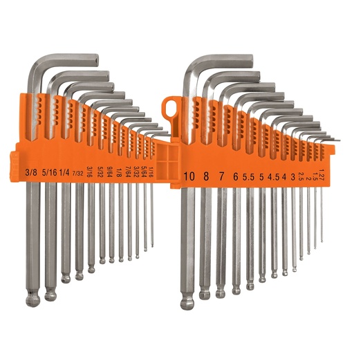 [H257997] TRUPER LLAVE ALLEN 25PZ HEX   ESTUCHE PLAST ALL-25