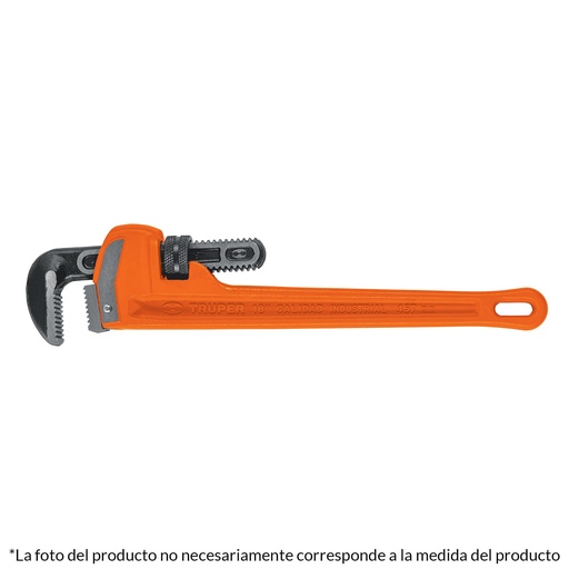 [H257962] TRUPER LLAVE STILLSON 10"     RECTA HIERRO DUCTIL STI-10