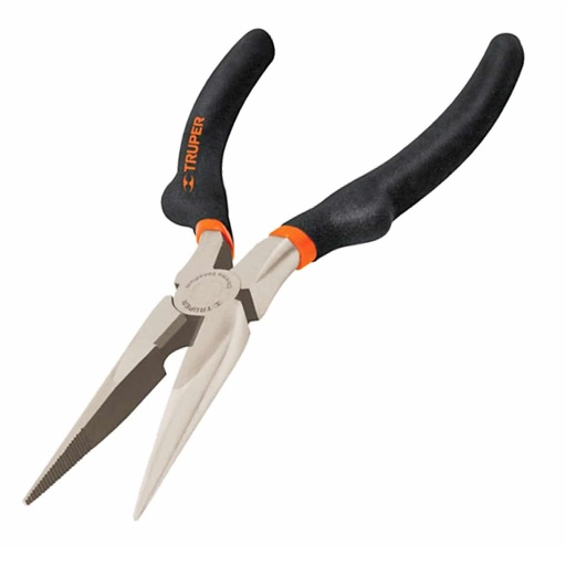 [H256715] TRUPER PINZA DE PUNTA Y CORTE T-203-6 6" MGO VINIL