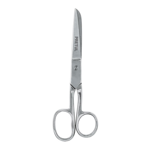 [H054000] PRETUL TIJERA P/COSTURA TP-8341-6 6"TRUPER OJO GDE ACERO INO