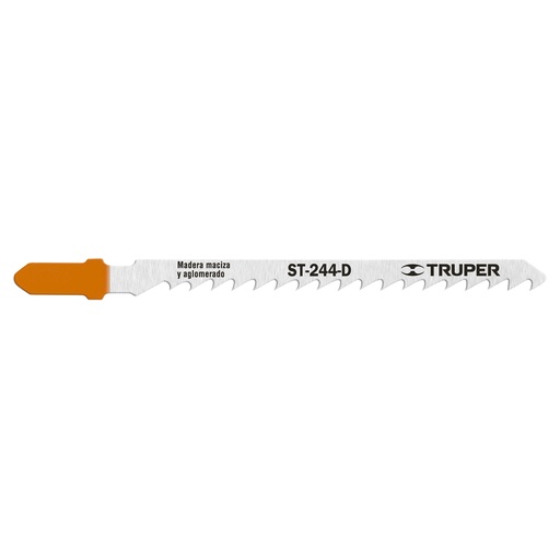 [H053787] TRUPER SEGUETA ZANCO "T" ST-244-D CORTE CURVO P/MADERA 5PZA