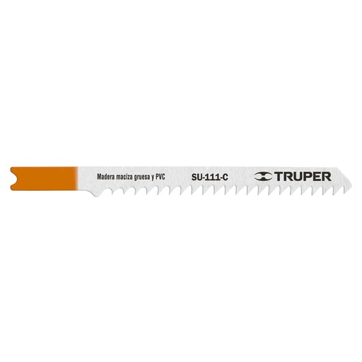 [H053788] TRUPER SEGUETA ZANCO "U" SU-111-C CORTE RECTO P/MADERA 5PZA